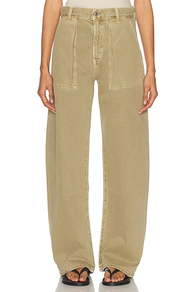 AGOLDE Sefton Pant in Cholla