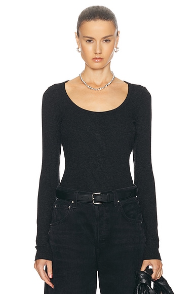 Corey Scoop Neck Tee