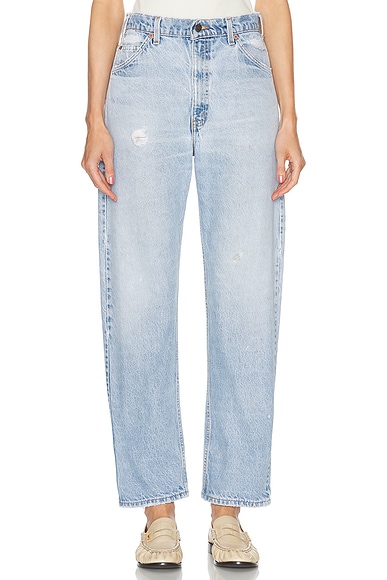aligrace Classic Relaxed Straight Jean in Light