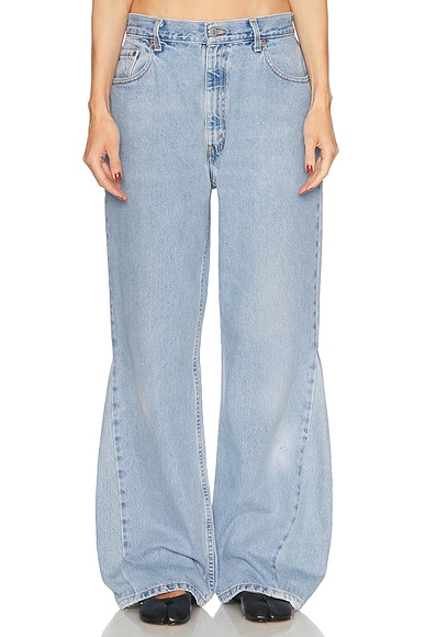 Vintage Slouchy Wide Low Jeans