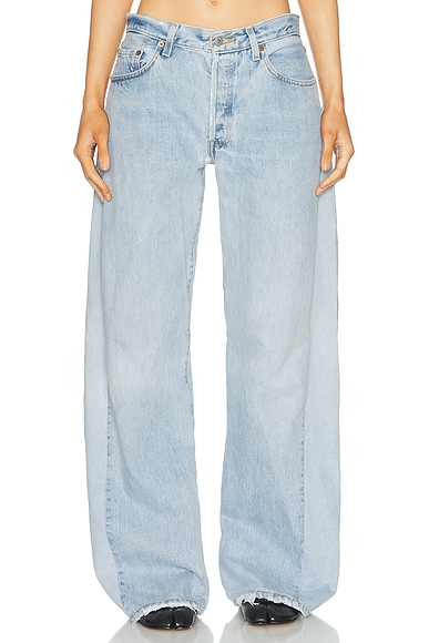 Retro Oversized Wide Leg Jeans