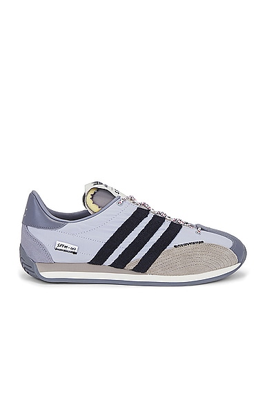 adidas by Song for the Mute Country Og in Grey Two, Core Black, & Grey Four