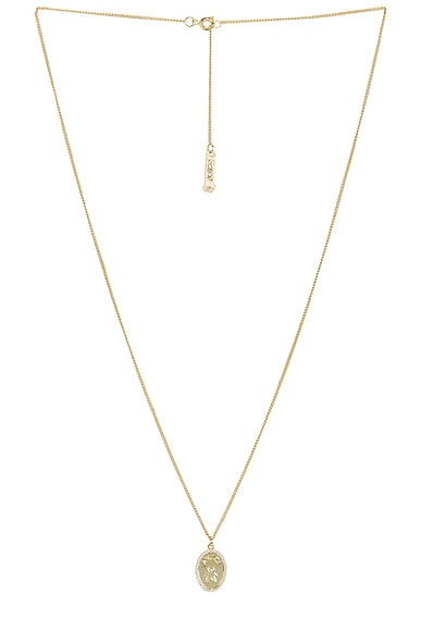 Heron Preston Silver & Orange Multichain Square Necklace