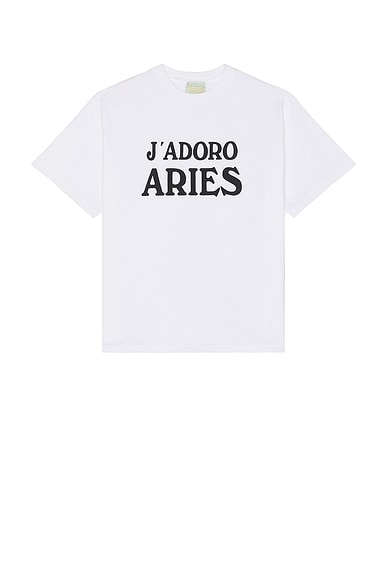 Aries Jadoro Aries Tee in White