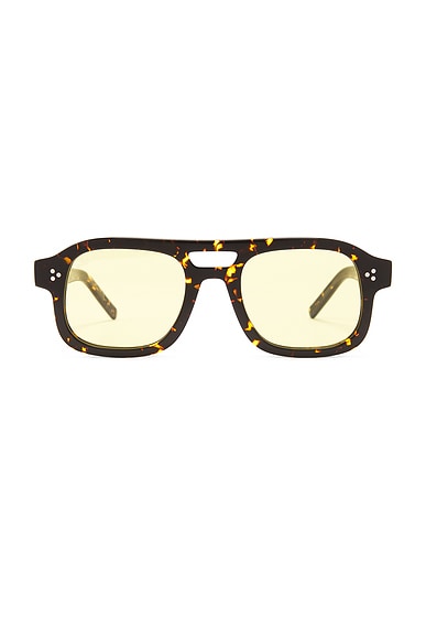AKILA Dillinger Sunglasses in Tortoise & Yellow