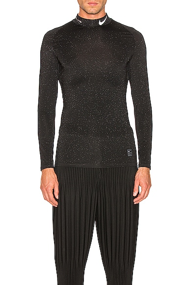 Nike Glitter Training Turtle Neck
