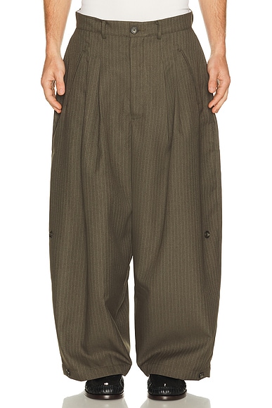 Japanese Wool Triptych Trouser