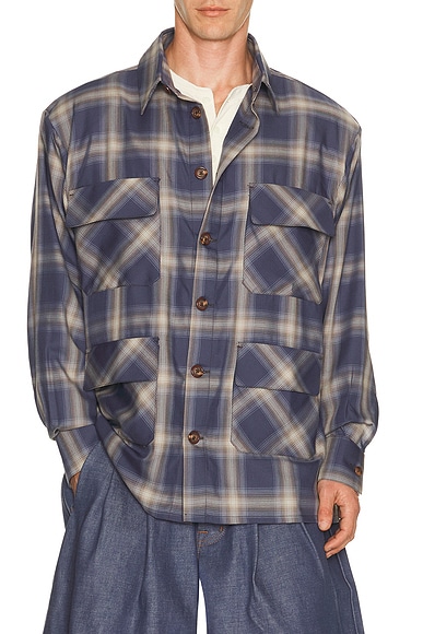 Plaid Flannel Shirt