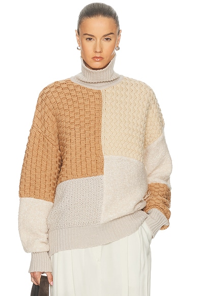 Amiya Mosaico Sweater in Patchwork