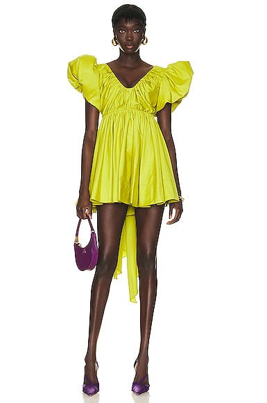 Self portrait hot sale mustard dress