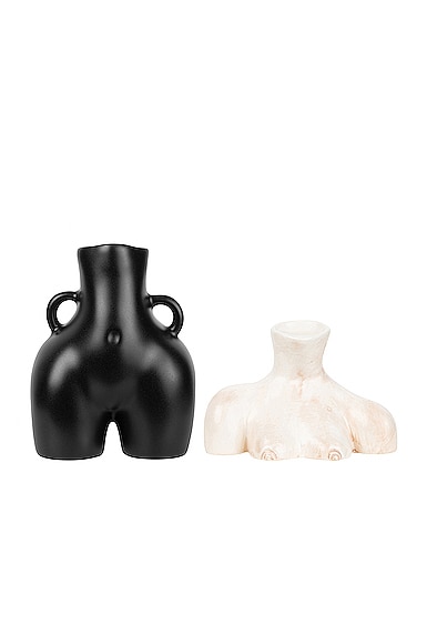 Mini Love Handles Vase & Mini Breast Friend Set