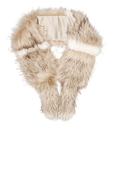 Faux Fur Cream Boa