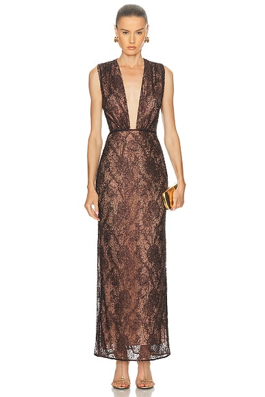 Leo Beaded Gown