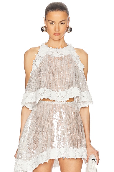 AKNVAS Lola Top in Pearl