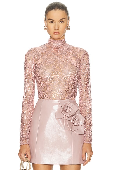 AKNVAS Bente Top in Mauve