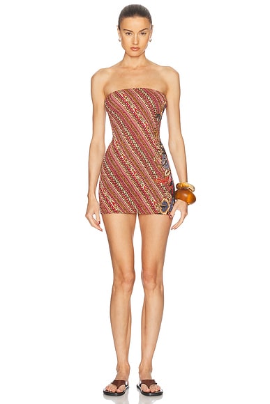 Batik Tube Dress