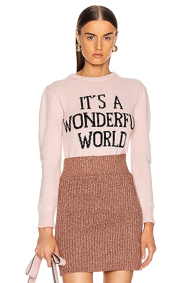 It's A Wonderful World Sweater