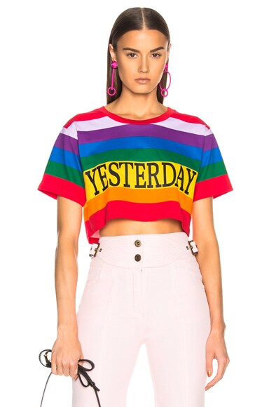 Yesterday Cropped Tee