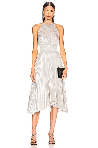 A.L.C. Weston Dress in Silver FWRD