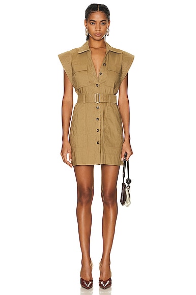 A.L.C. Ava Dress in Olive