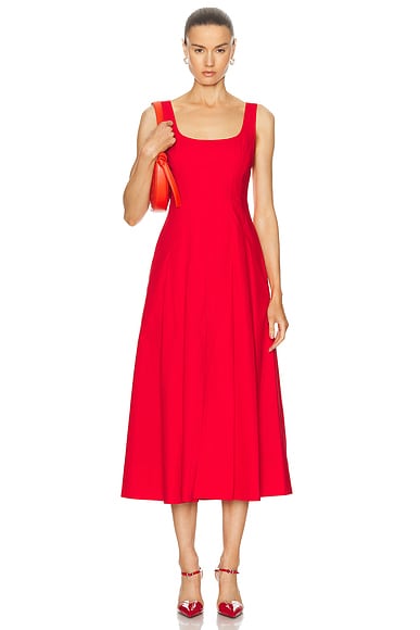A.L.C. Isabel Dress in Rouge