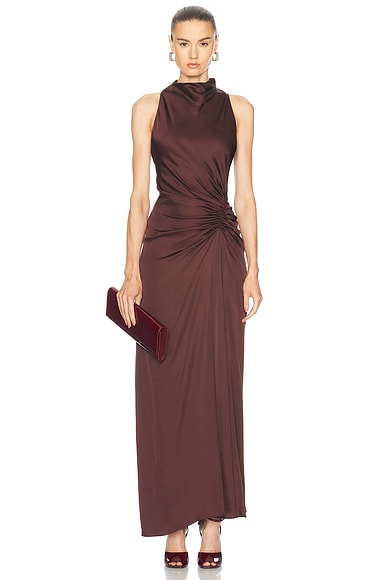 Nanushka Kalila Dress in Rosebud FWRD