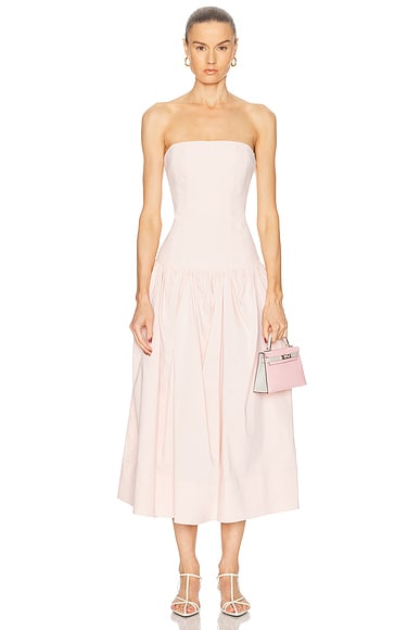 June Dress in Opal