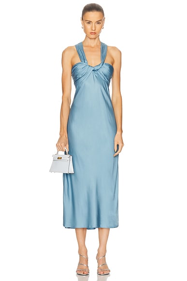 A.L.C. Ivy Dress in Blue Lagoon