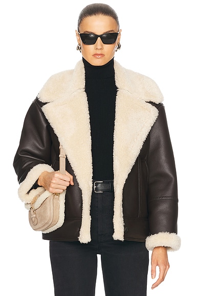 IRO Mofu Jacket in Black & White | FWRD