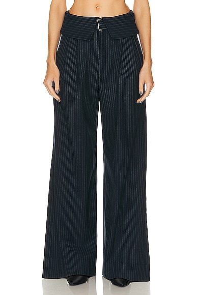 A.L.C. Emma Pant in Navy
