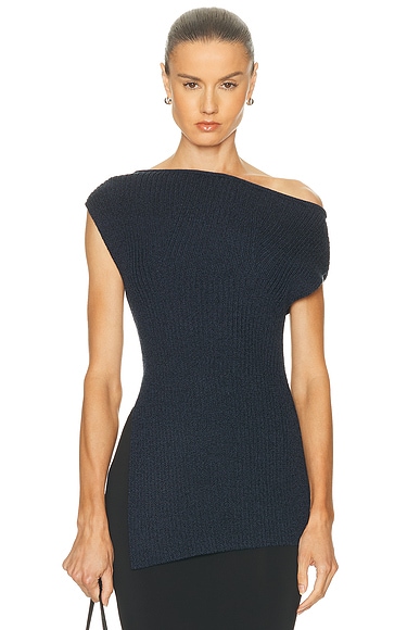 A.L.C. Millie Top in Navy