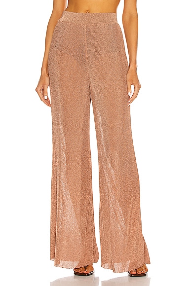 Knitted Wide Leg Pant
