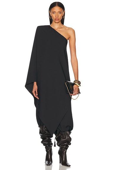 Alexandre Vauthier One Shoulder Top in Black