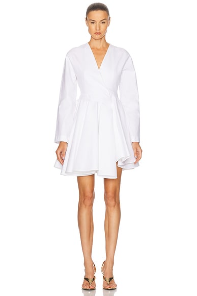 Asymmetrical Belt Dress