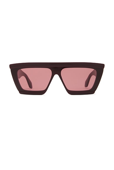 ALAΪA Cut Flat Top Sunglasses