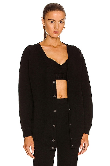 Regular Relaxed Fit Cashmere Cardigan