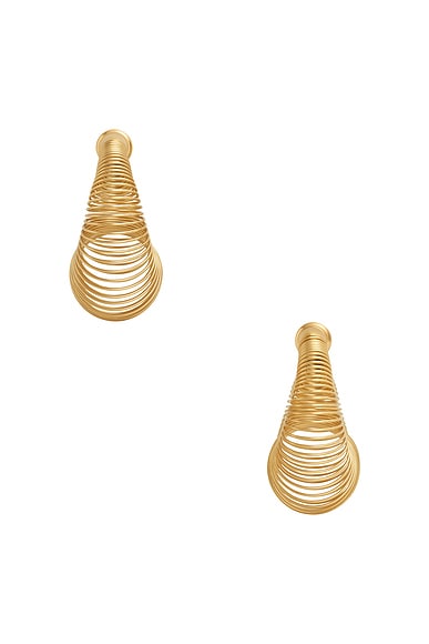 Spiral Hoop Earrings