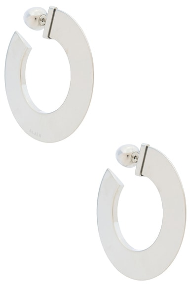 Small Blade Hoop Earrings