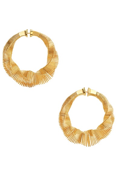 ALAΪA Square Hoop Earrings