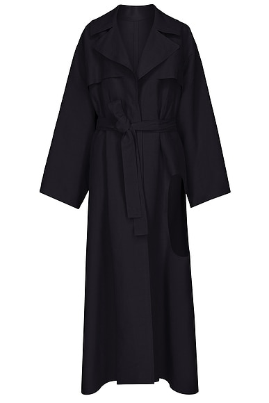 ALAΪA Cut Out Trench Coat