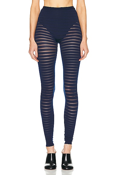 Givenchy 4G All Over Legging in Military Blue
