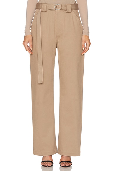 ALAÏA Cargo Pant in Tan