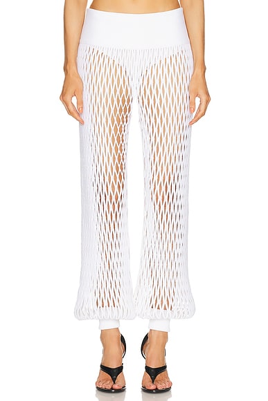ALAÏA Balloon Pant in Blanc