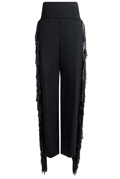 Fringe Wide Leg Pant