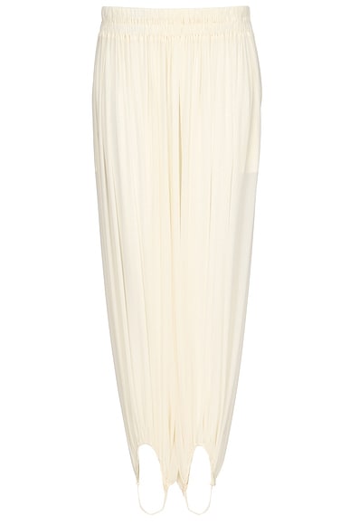 ALAΪA Tension Pant in Naturel