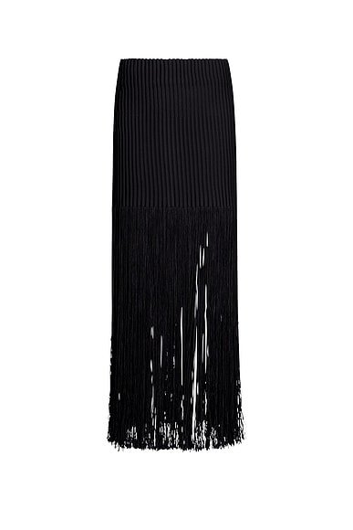 Fringed Tube Skirt