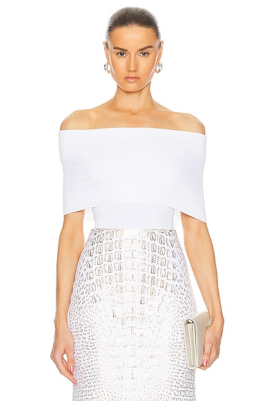 O-shoulder Bodysuit