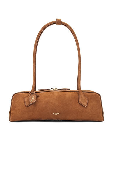 ALAÏA Le Teckel Bag in Terre D'ombre