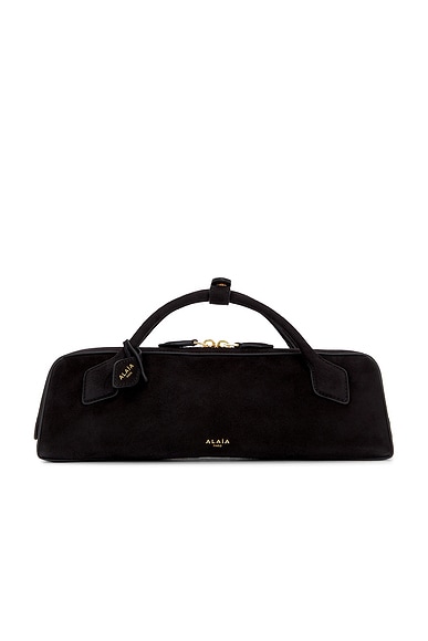 ALAÏA Teckel Clutch in Noir