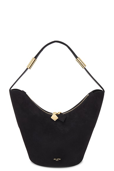 ALAÏA Small Shape Bag in Noir